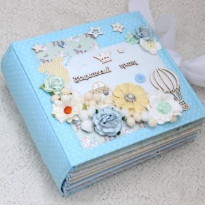 Работа Детский скрап альбом для маленького мальчика