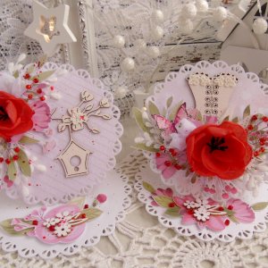 Робота Весняні листівки-мольберт