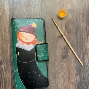 Работа Кошелек Зимняя Сказка