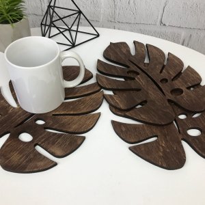 Работа Комплект деревянных подставок под горячее «Письмо»