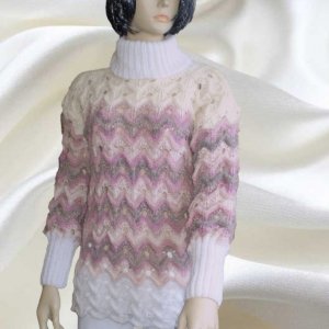 Робота Жіночий зимовий светр-Міссоні грубої в'язки