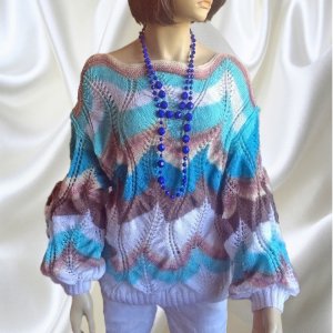 Работа Джемпер missoni оверсайз из ангоры