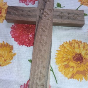 Робота Хрест різьблений