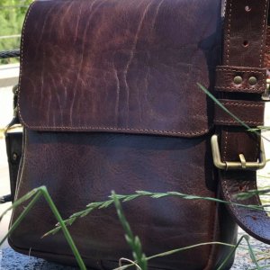 Робота Чоловіча шкіряна сумка "Все під рукою"