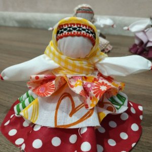 Работа Кукла-оберег Колокольчик