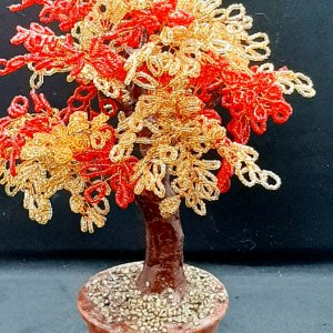 Робота Дерево з бісеру "Осіннє"