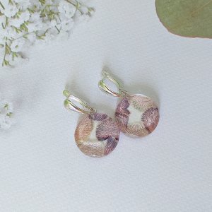 Работа Серьги с гвоздикой