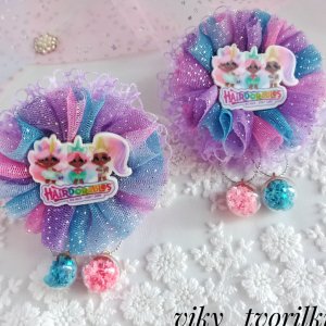 Работа Бантики из фатина