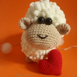 Работа Игрушка "Овечка"