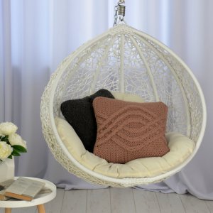 Робота В'язані подушки 40х40см. Комплект з 2-х штук