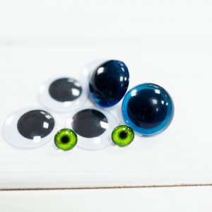 Работа Фурнитурадля игрушек, глазики носики синтепух