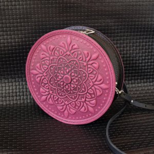 Работа сумка кожаная фукция + черная Орео