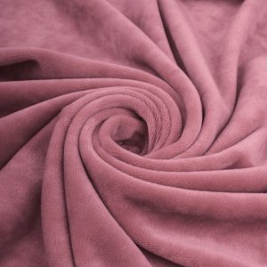 Робота Тканина велюр бавовна для рукоділля Чайна троянда