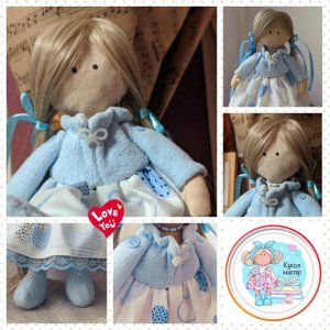 Робота Tilda_Blue - Лялька ручної роботи