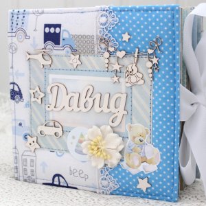 Робота Дитячий скрапбукінг фотоальбом для хлопчика