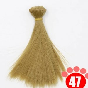 Работа Волосы для куклы  15 см # 47