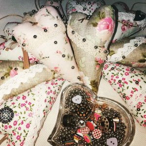 Робота Сердечка в стилі Тільда ручна робота