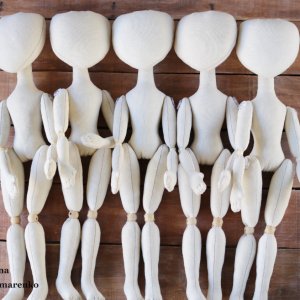 Робота Заготівля для створення ляльки