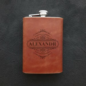 Работа Фляга, фляги с гравировкой, фляга подарочная