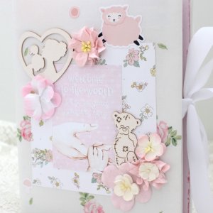 Работа Альбом ручной работы для девочки на 200 фотографий