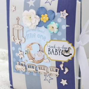 Работа Альбом для новоронародженого мальчика на 200 фотографий