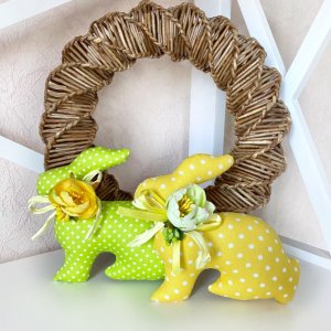 Робота Набір пасхальних кроликів, великодній декор, пасхальний 