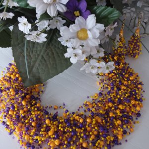 Робота  Кольє Сонячне сяйво