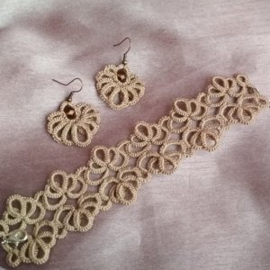 Работа Браслет и серьги