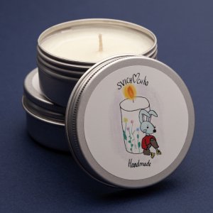 Работа Свечи из соевого воска | Комплект 2 шт.