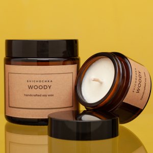 Работа Комплект из двух арома свечей | Соевый воск 100%