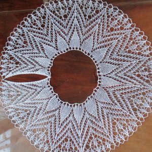 Работа Ажурный воротник