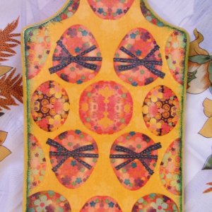 Работа Доска разделочная Пасхальная