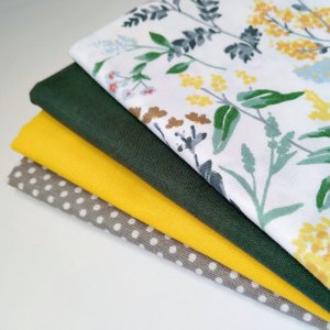 Работа Набор хлопковой ткани для рукоделия из 4 шт.