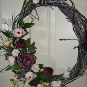 Работа Венок интерьерный