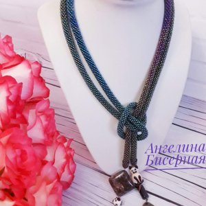 Работа Лариат "Радужный кот"