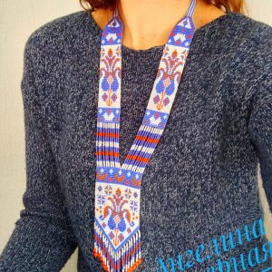 Работа Гердан " Дивные цветы"