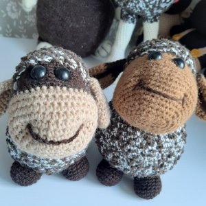 Работа Вязаная игрушка амигуруми барашек Бяша