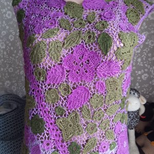 Робота Ірландське мереживо блуза-топ