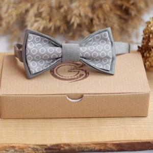 Работа Бабочка серый двойной