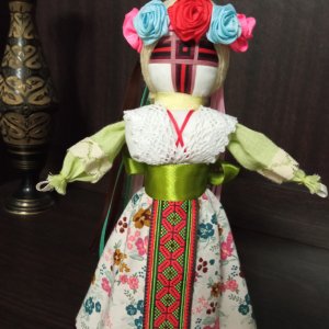Работа Кукла оберег народная Украиночка