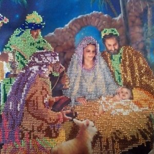 Работа Картина « Тайна рождества»