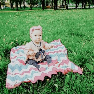 Робота Дитячий плед в коляску, ліжечко і т.д.