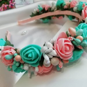 Робота Квітковий обруч ручної роботи. На вибір 