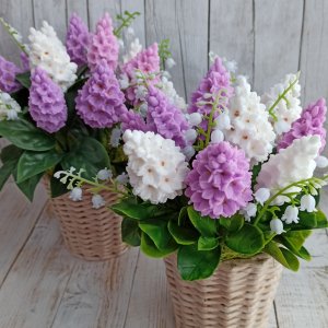 Работа Букет из мыла "Сирень"