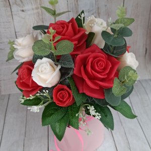 Работа Букет из мыла ручной работы "Розы"