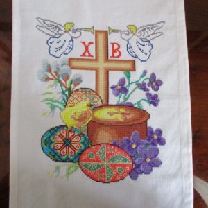 Робота Великодній рушничок (серветка)