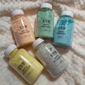 Работа Парфюмированная пудра для ванн Enjoy your bath