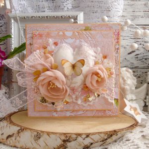 Робота Святкова персикова листівка