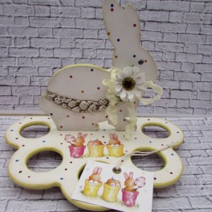 Робота Підставка для яєць Зайчата