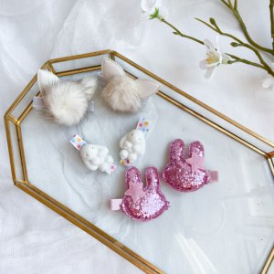 Робота Набір з зайчиками заколки 3